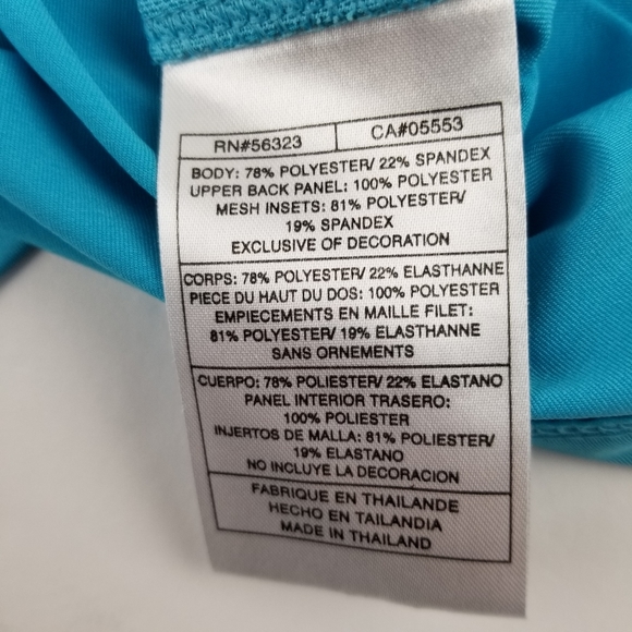 Nike Golf blue and white tank top in size Medium - Picture 5 of 8